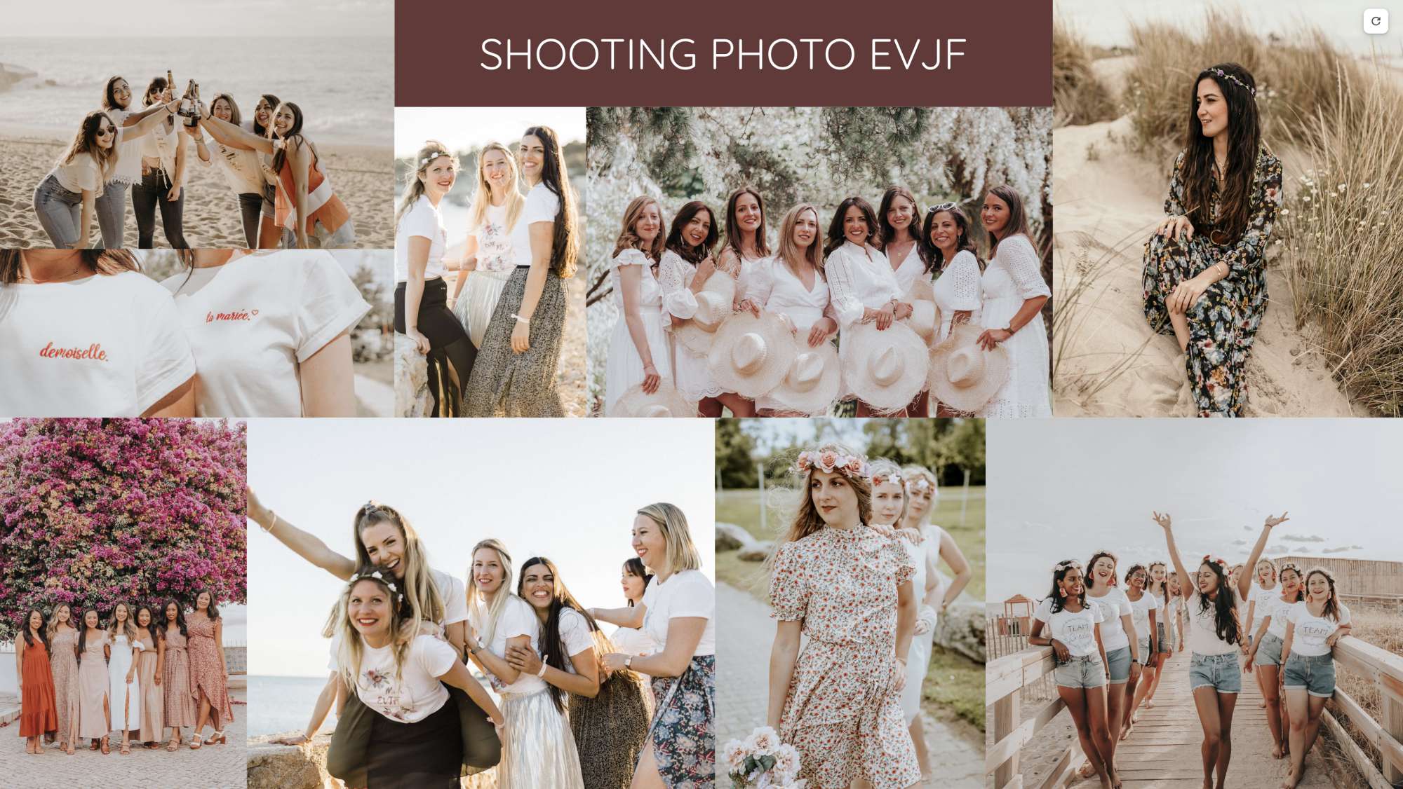 EVJF BARCELONE - SHOOTING PHOTO ENTRE COPINES